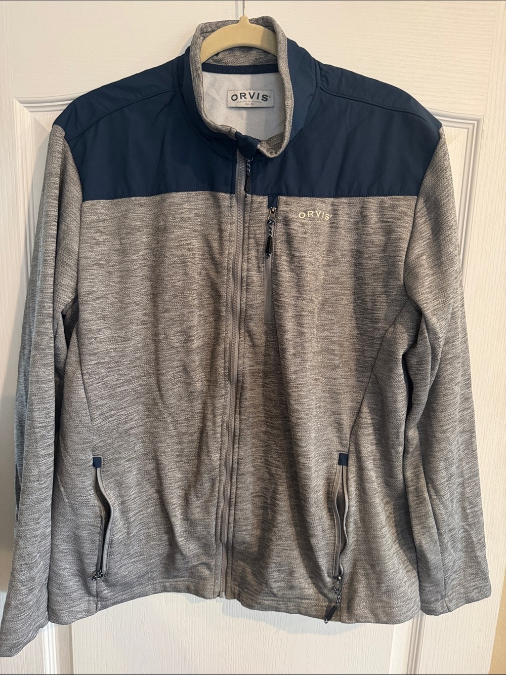 Orvis Men's Bonded Mesh Full Zip Jacket Men’s Large